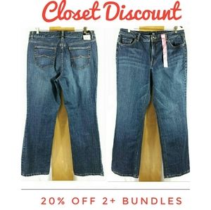 A.N.A. 16 Straight Leg Narrow Denim Jean (B)